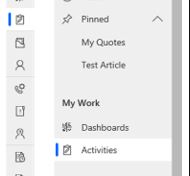 Menu Highlighting