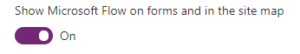 Microsoft Flow Setting