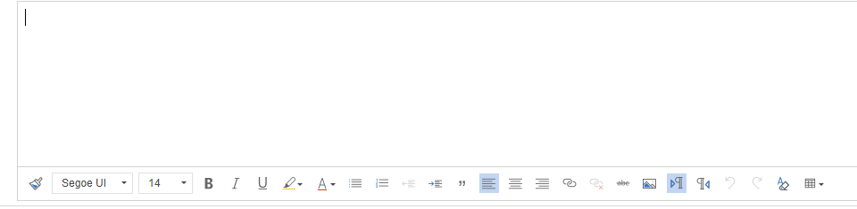 Rich Text Editor