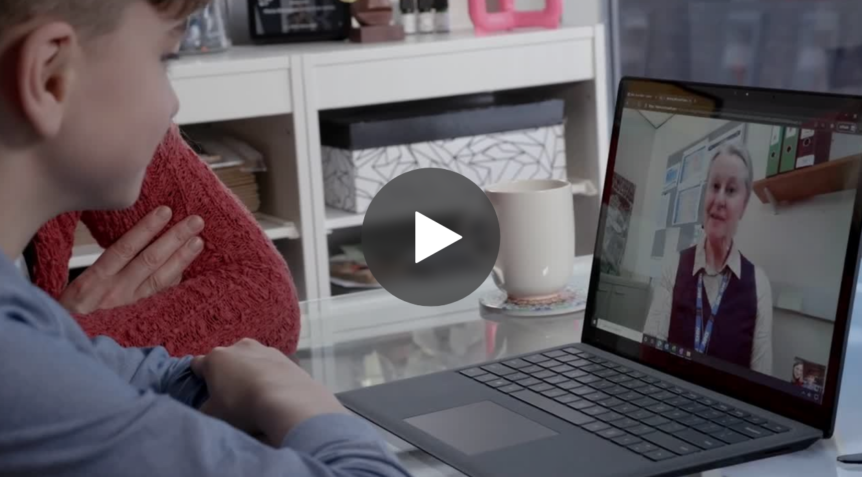 Virtual visits using Microsoft Teams