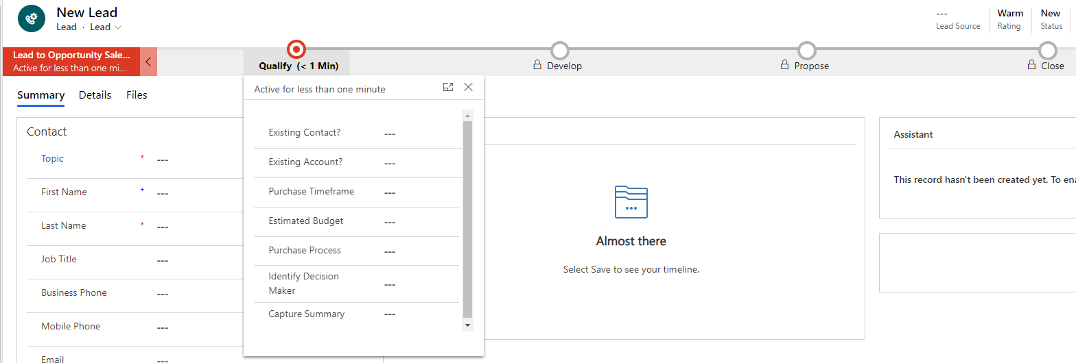 Business Process Flow
