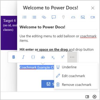 Custom Help Pane Edit Option