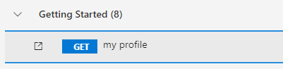 Graph Explorer - Get My Profile