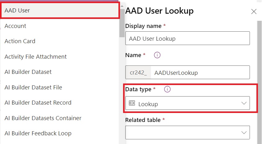 AAD User Lookup