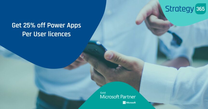 Get 25% off Power Apps Per User licences
