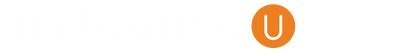 Firstcom Europe Logo - White