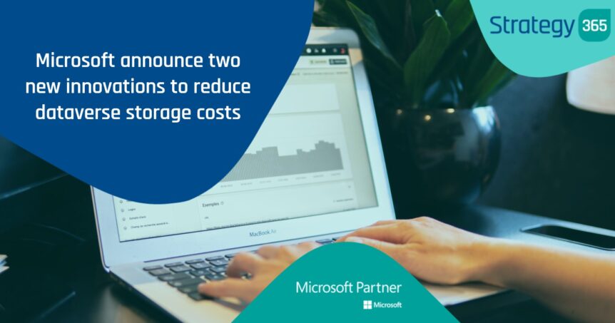 Microsoft announce two new innovations to reduce dataverse storage costs