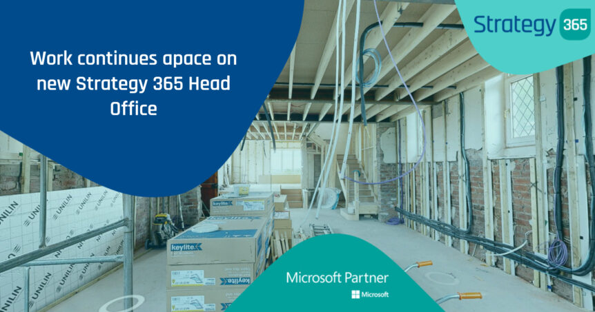 Work continues apace on new Strategy 365 Head Office
