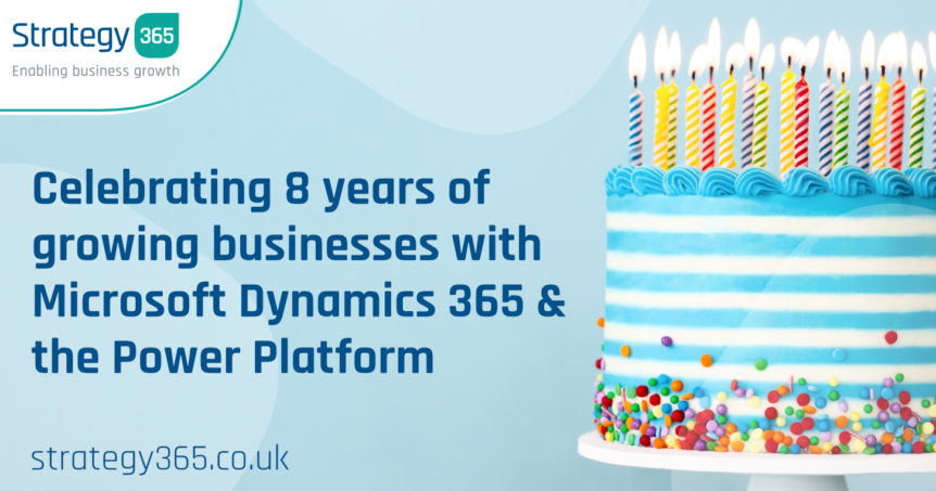 Strategy 365 8th birthday