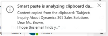 Smart Paste Analysis